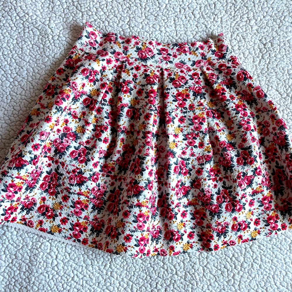 FSR Pink Floral Skirt